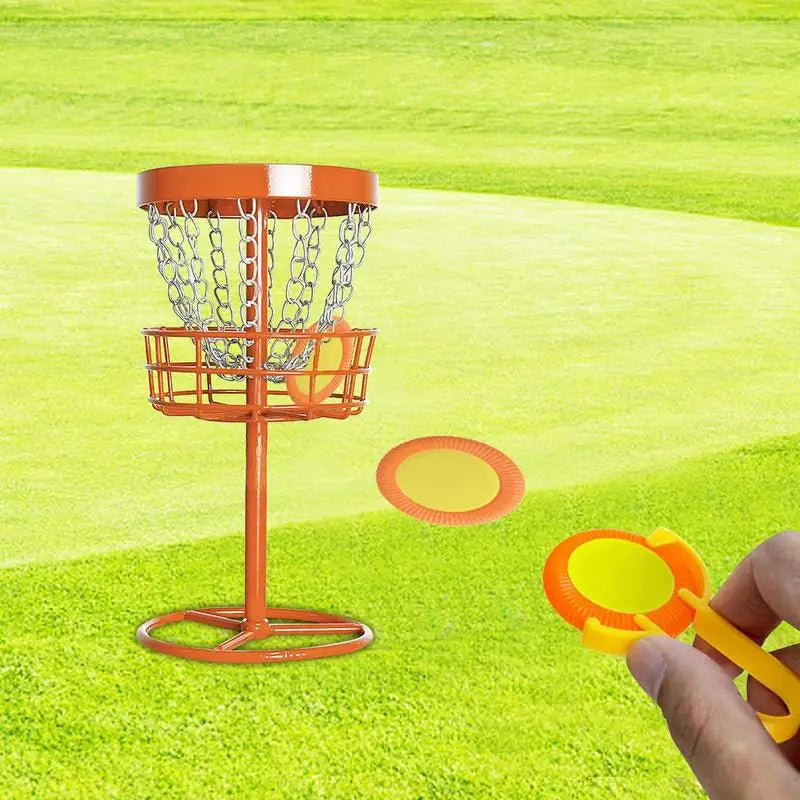 Portable Disc Golf Basket