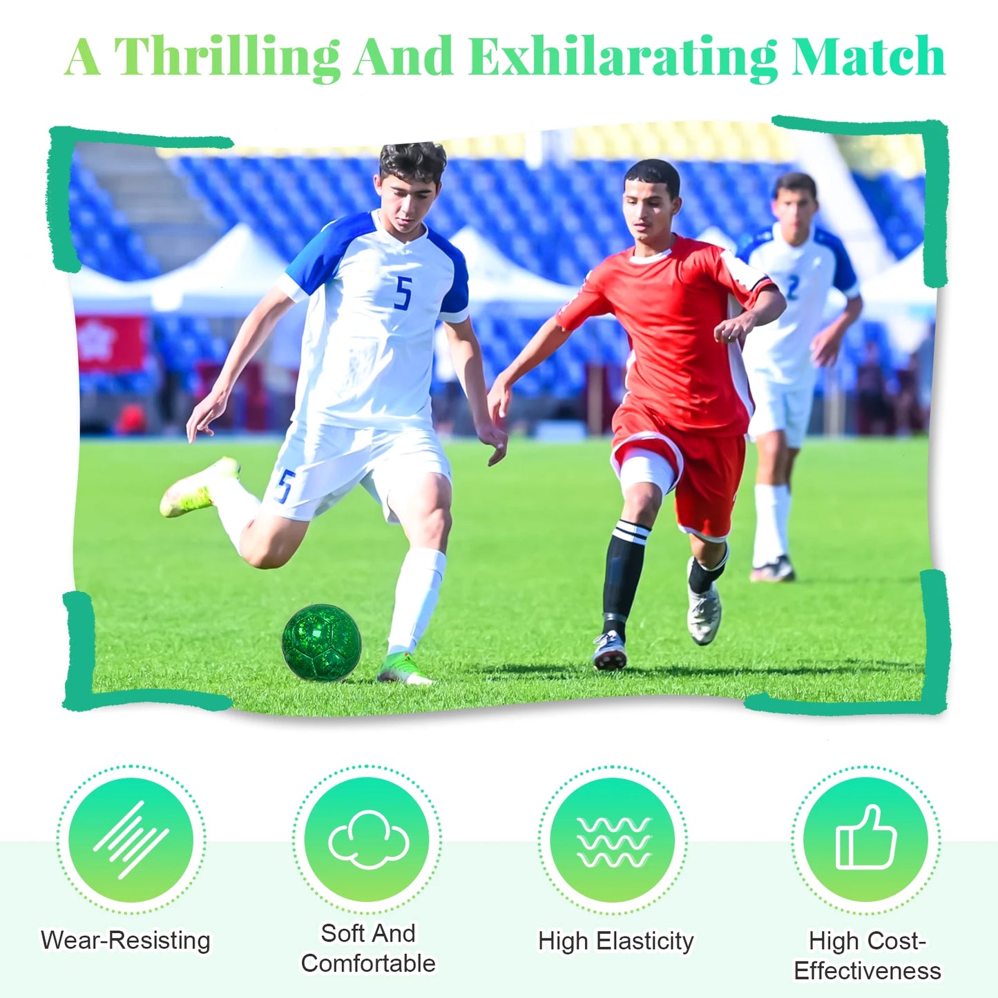Standard Team Match Size 5  Regulation Football