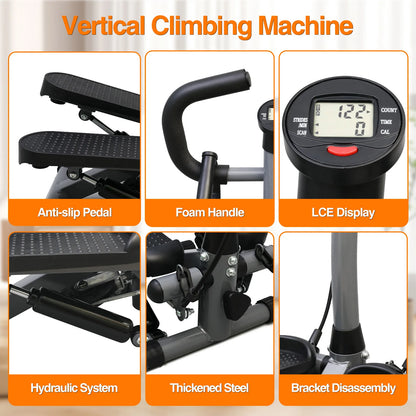 LCD Monitor for Home Gym Stepper Cardio Workout Full Body