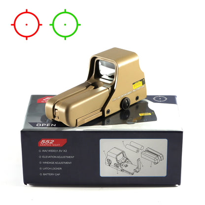 Red /Green Dot Reflex Sight Scope 20mm Mount