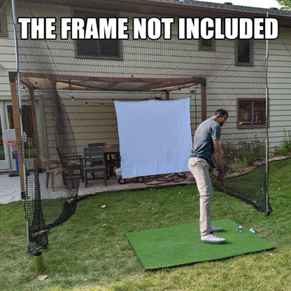 Golf Cage Net Foldable Ball Netting 10X10X10Ft