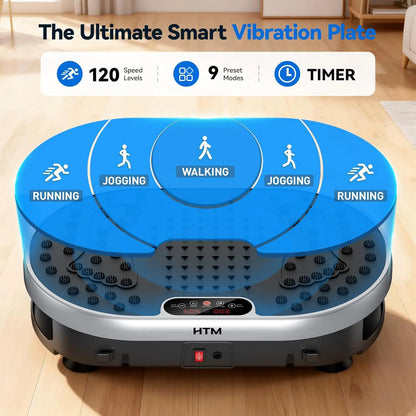 Vibration Plate Exercise Machine Home Fitness Muscle Toning