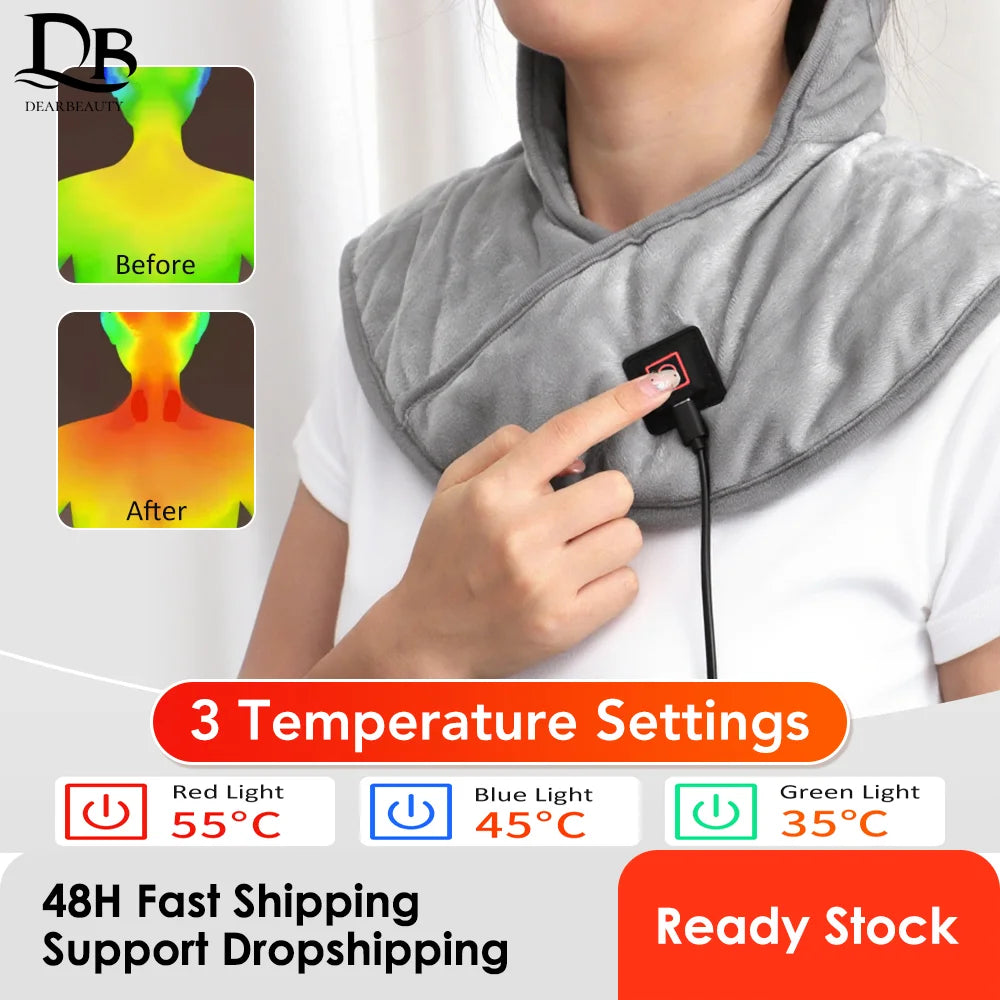 Electric Heating Shoulder Neck Pad Massager