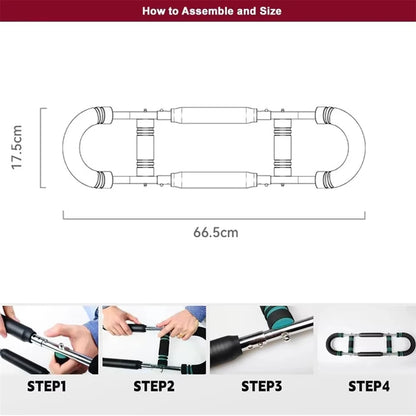 Adjustable Resistance Stainless Steel Chest And Arm Resistance