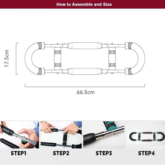 Adjustable Resistance Stainless Steel Chest And Arm Resistance