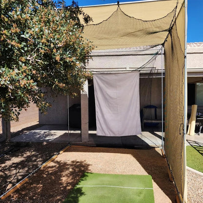 Golf Cage Net Foldable Ball Netting 10X10X10Ft
