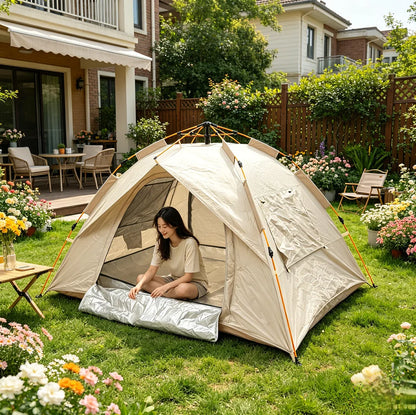 Instant Pop-Up Tent for Camping 2-3 Person Camping Fishing Hiking