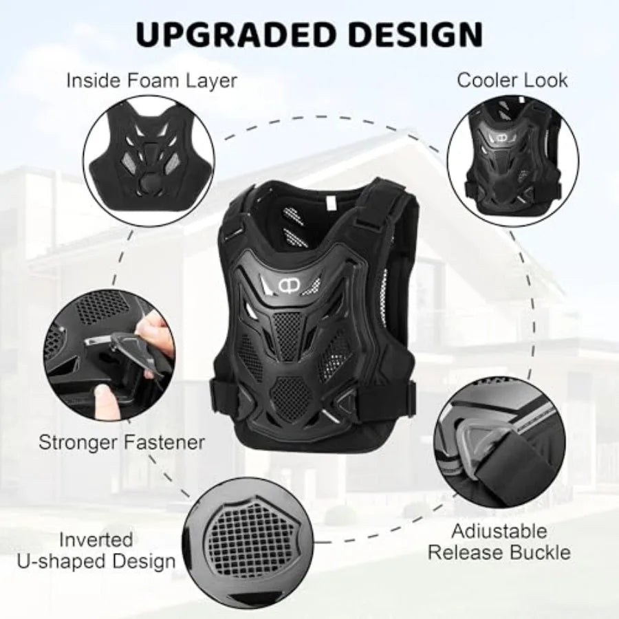 Dirt Bike Gear - Youth Protective Gear Motocross Chest Armor