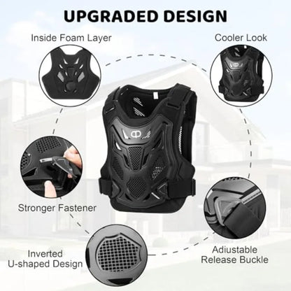 Dirt Bike Gear - Youth Protective Gear Motocross Chest Armor