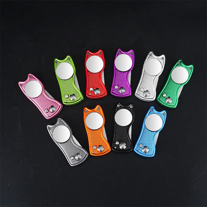 Foldable Golf Divot Repair Tool