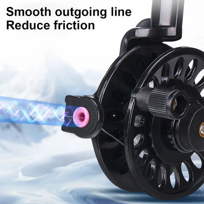 Ice Fishing Reel ABS Lightweight Fishing Wheel