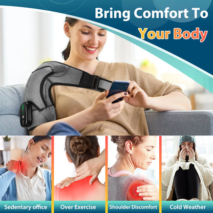 Electric Heating Shoulder  Vibration Massager