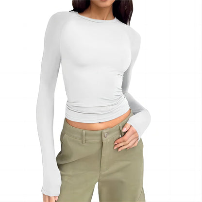Women's Casual Sports Long Sleeve T-shirt