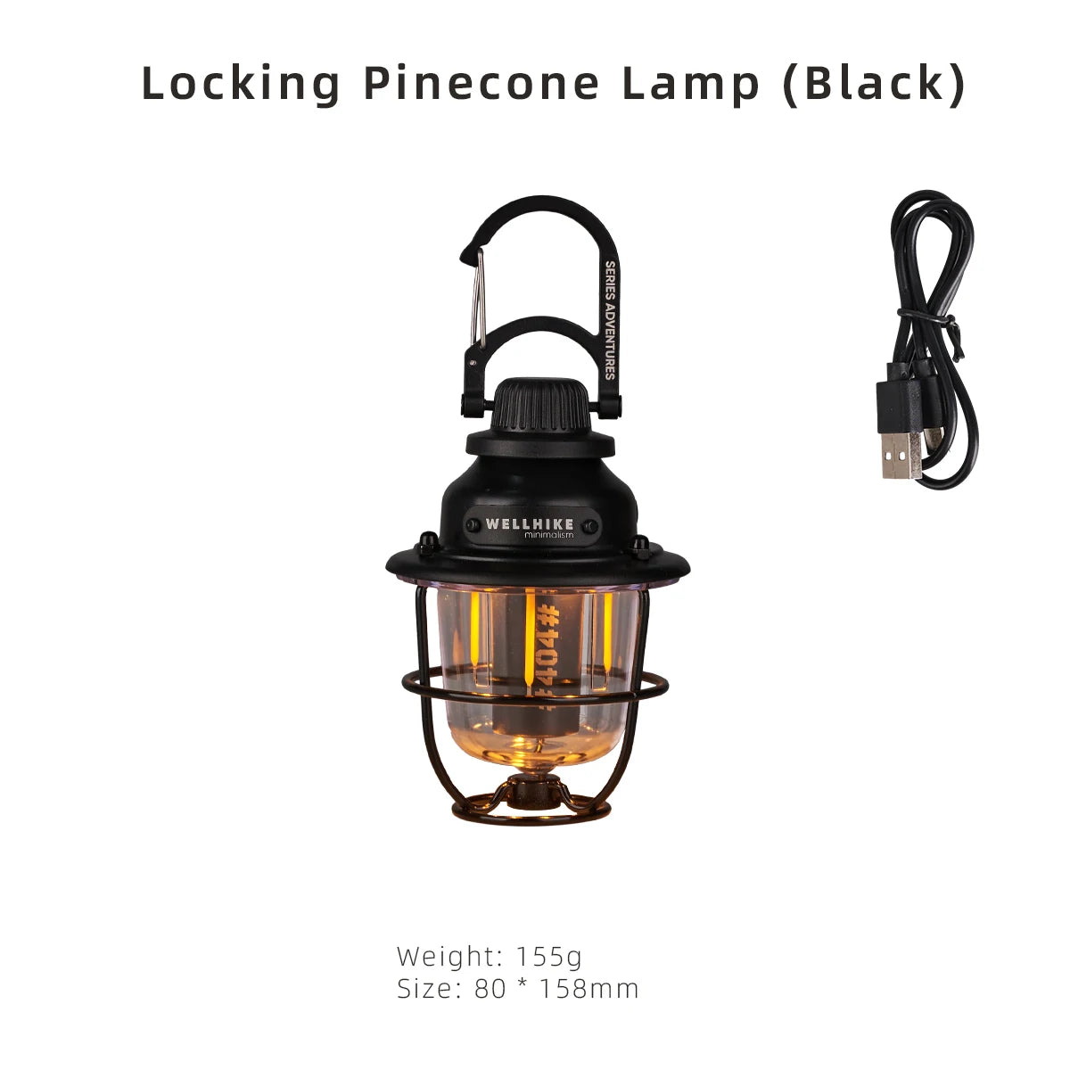 Pine Lights 40h Long Endurance Portable Camp Mini Lights
