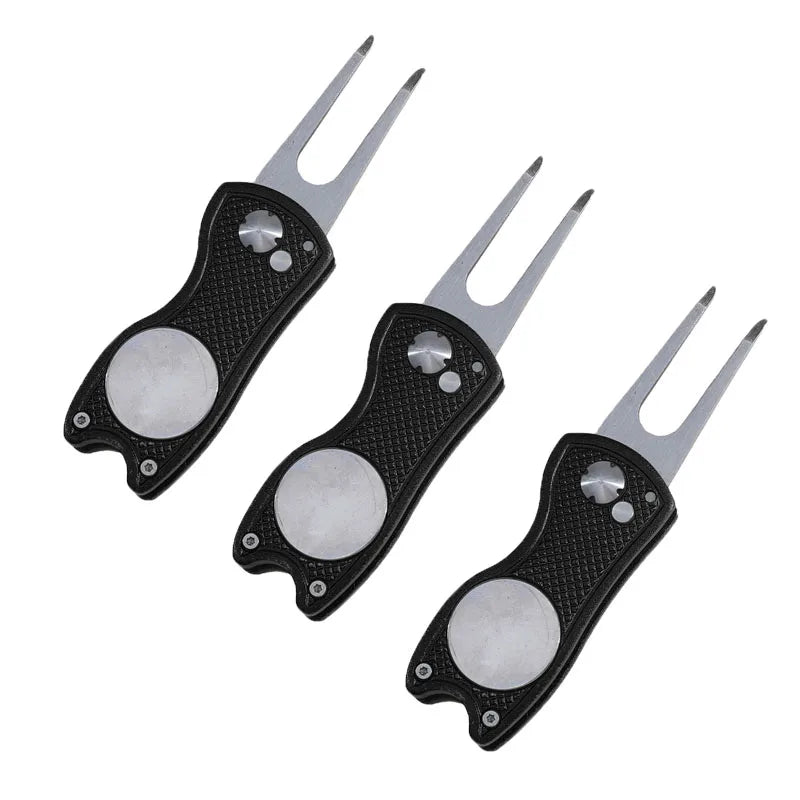 Foldable Golf Divot Repair Tool