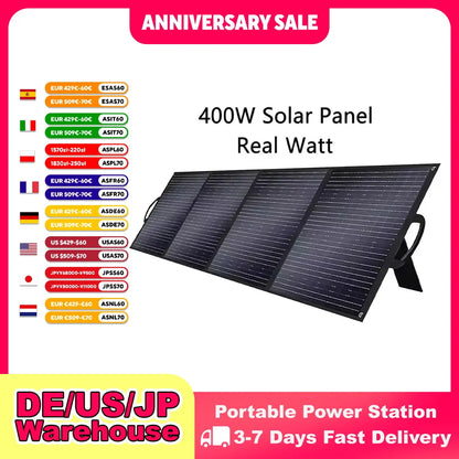 400W Foldable Solar Panel High-Efficiency