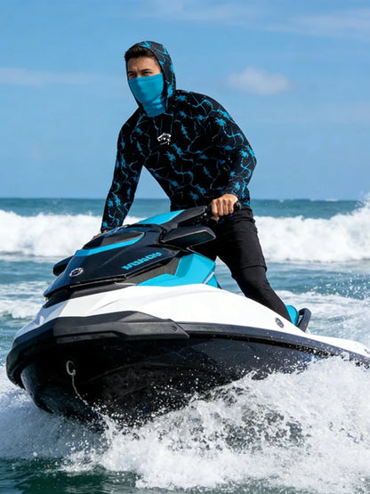 Men's Long Sleeve Fishing Hoodie