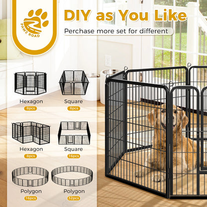 Foldable Metal Pet Fence