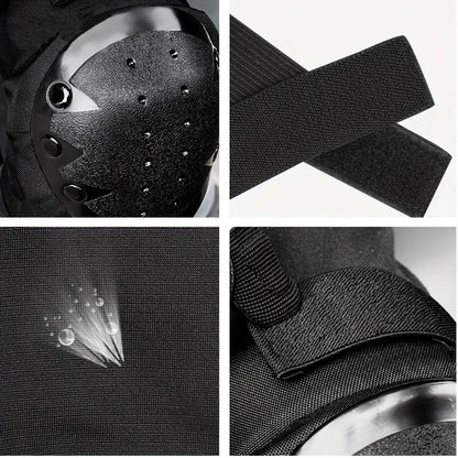 Motorcycle - Adjustable Knee/ Elbow Pads for Adults, 4pcs Protective Armor