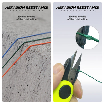 300M 500M 1000M 8 Strands 4 Strands PE Braided Fishing  Line Multicolor