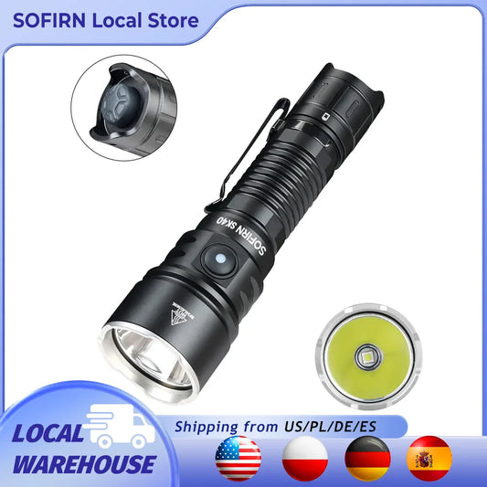 LED Tactical Flashlight Rechargeable