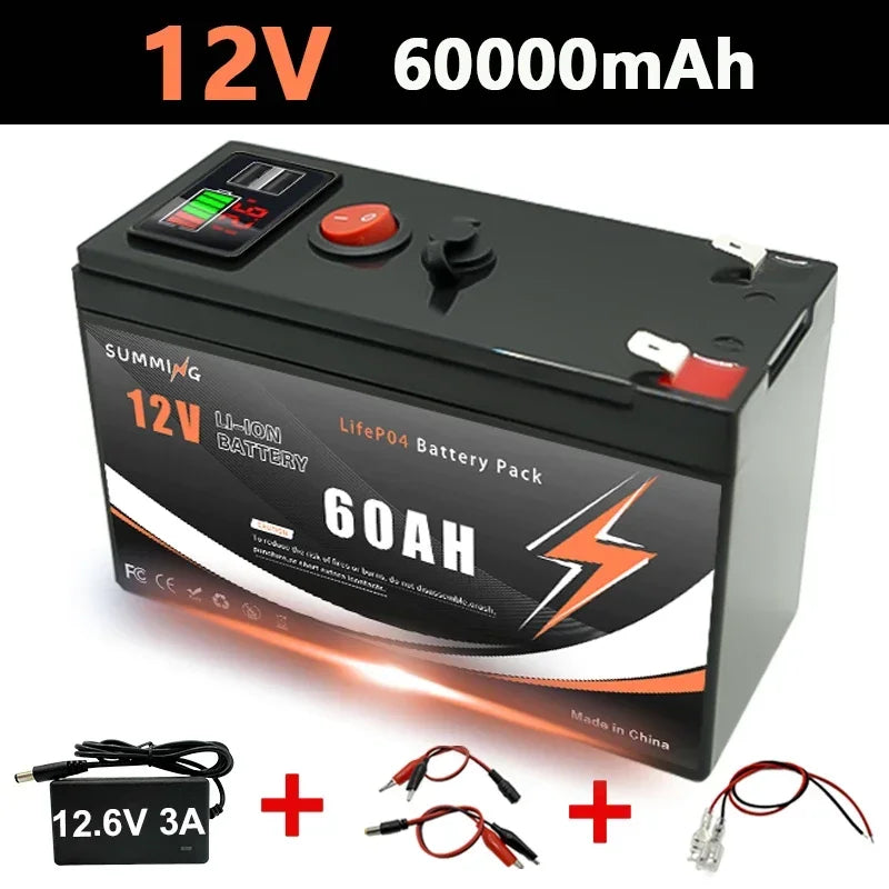 12V 150Ah Lithium  LiFeP04 Battery for Solar Charging