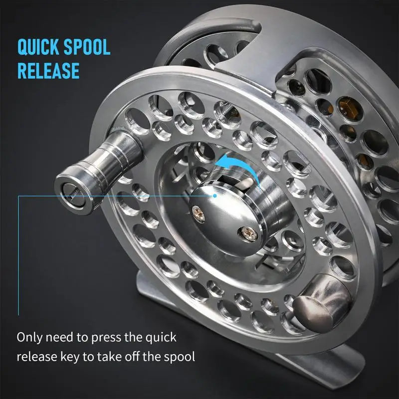 Fly Fishing Reel Saltwater Aluminum Alloy Reel