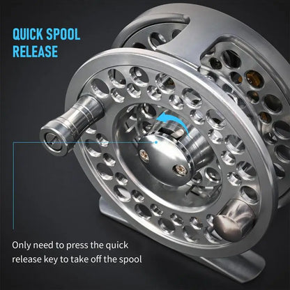 Fly Fishing Reel Saltwater Aluminum Alloy Reel