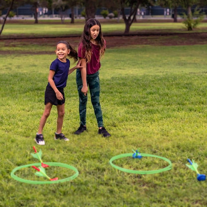6Pcs Lawn Darts Games Set Glow In The Dark