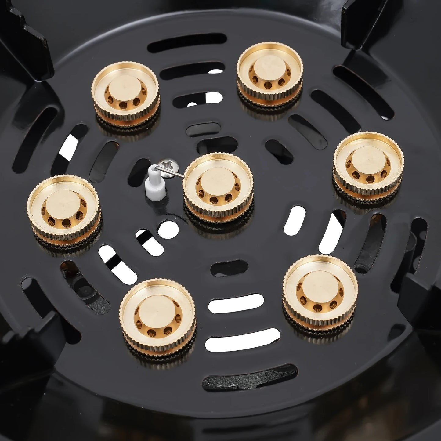 Portable Camping Stove Outdoor Gas Burner with 3 Adapters for Various Canisters