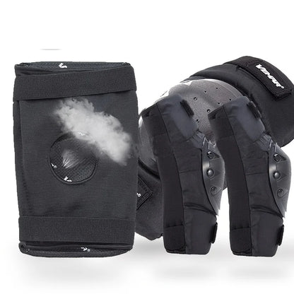 Motorcycle - Adjustable Knee/ Elbow Pads for Adults, 4pcs Protective Armor