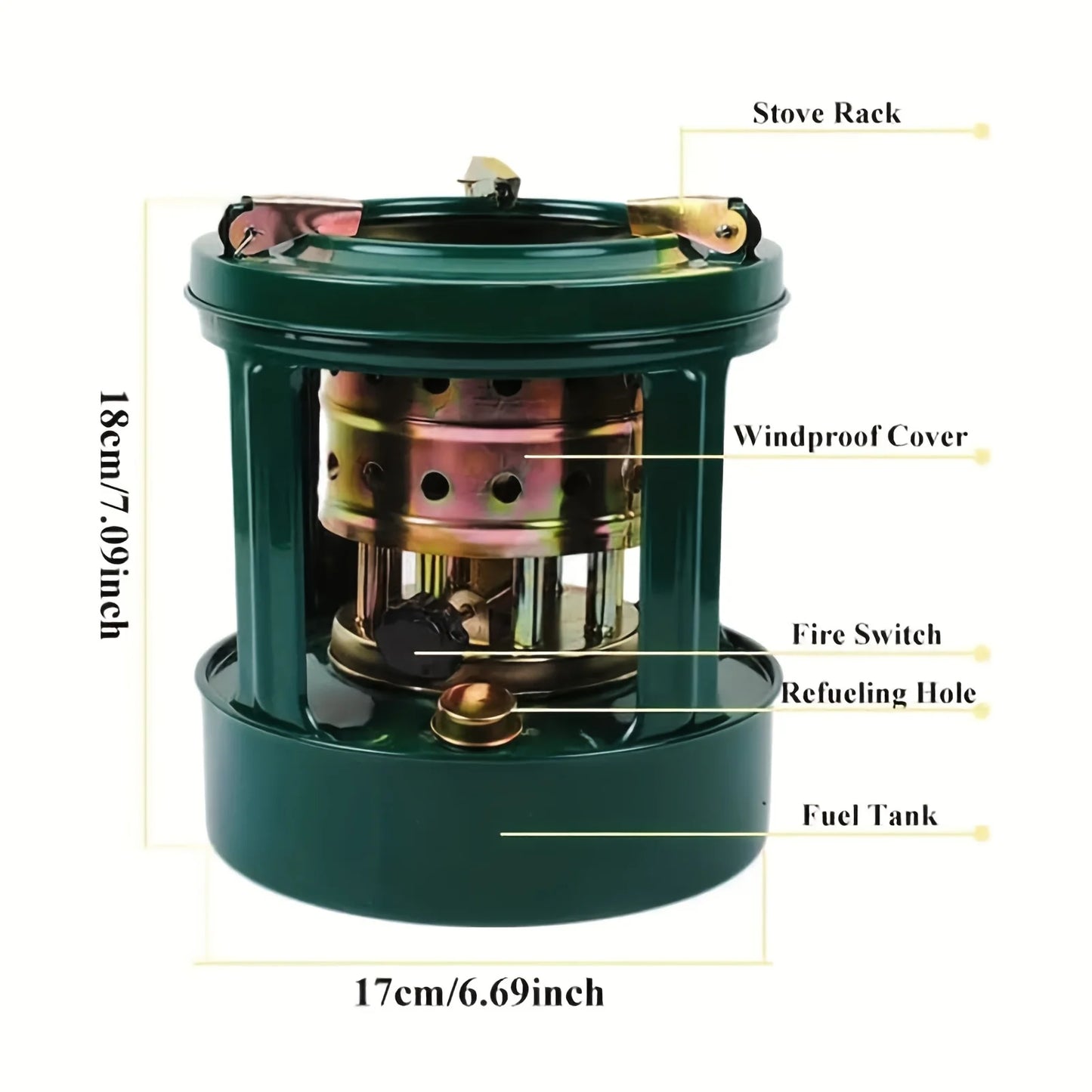 Portable Kerosene Stove, For Camping
