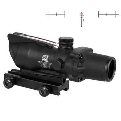 4X32 Hunting Scopes Real Fiber Optics Green and Red