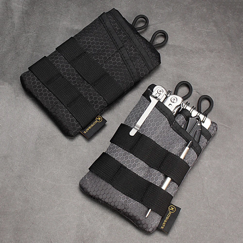 Foldable Small Tool Storage Pouch Lightweight Wear Resistant