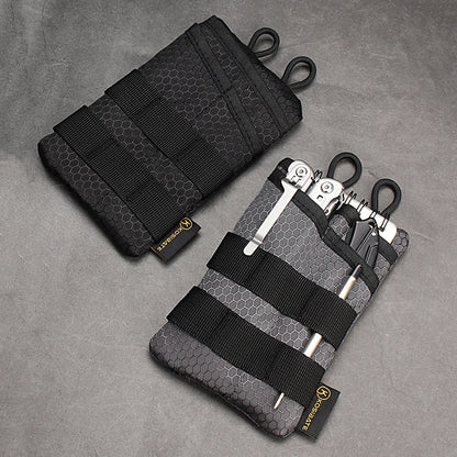 Foldable Small Tool Storage Pouch Lightweight Wear Resistant