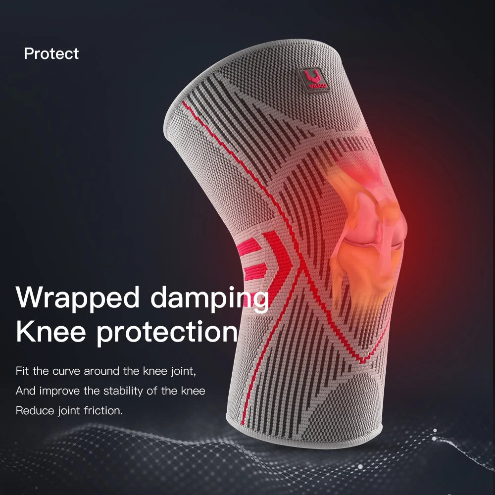 1PCS Knee Support Nylon Fitness Compression Sleeves