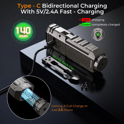 LED Lamp Portable Outdoor  3200 Lumens with Rechargeable Battery