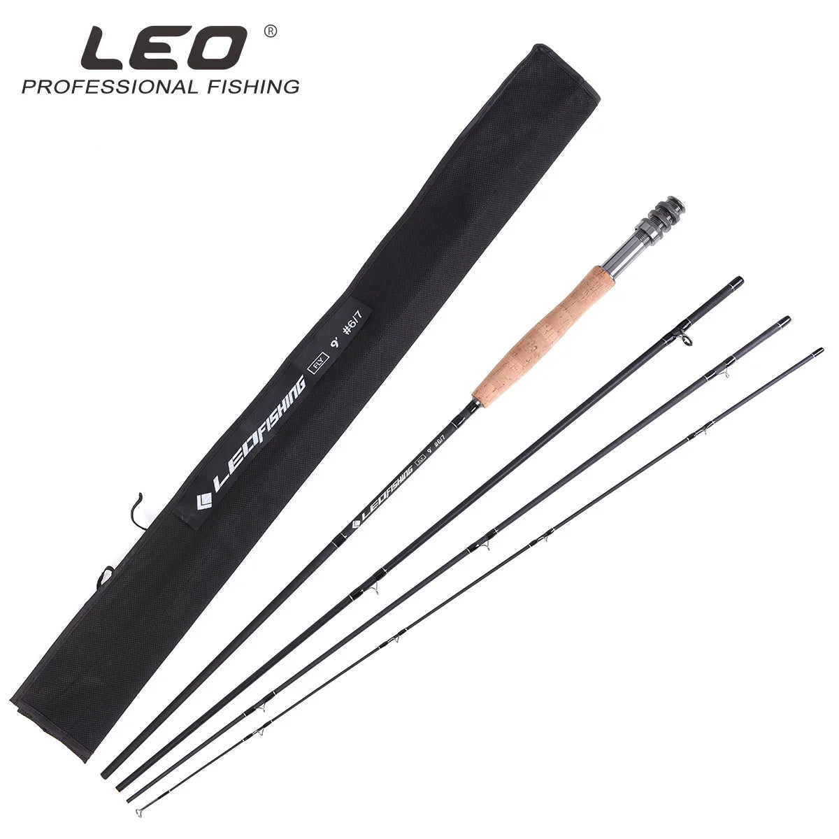 Fly Fishing Rod Several Secions Rod 4 Size High Carbon