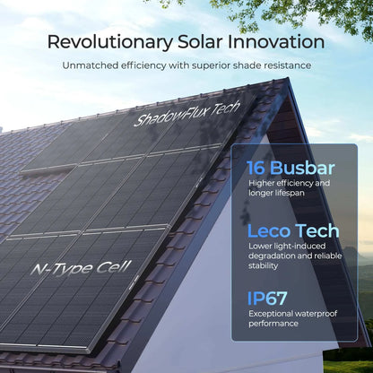200W N-Type Solar Panel,