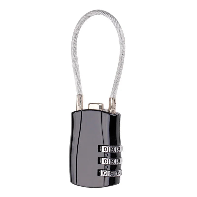 1Pcs 3 Digit Combination TSA Customs Lock