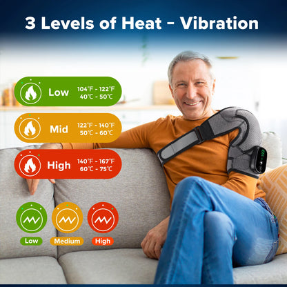 Electric Heating Shoulder  Vibration Massager