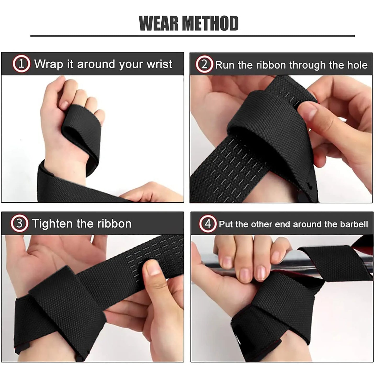 Strength Training Adjustable Non-slip Grip Band