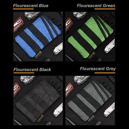 Foldable Small Tool Storage Pouch Lightweight Wear Resistant