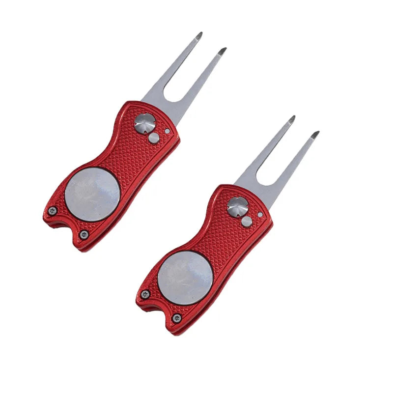 Foldable Golf Divot Repair Tool