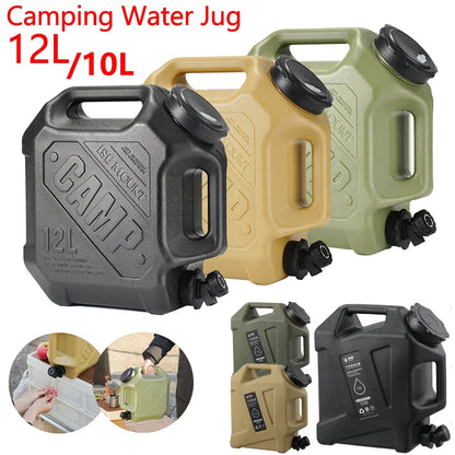 Portable Camping Water Jug with Faucet (12L)
