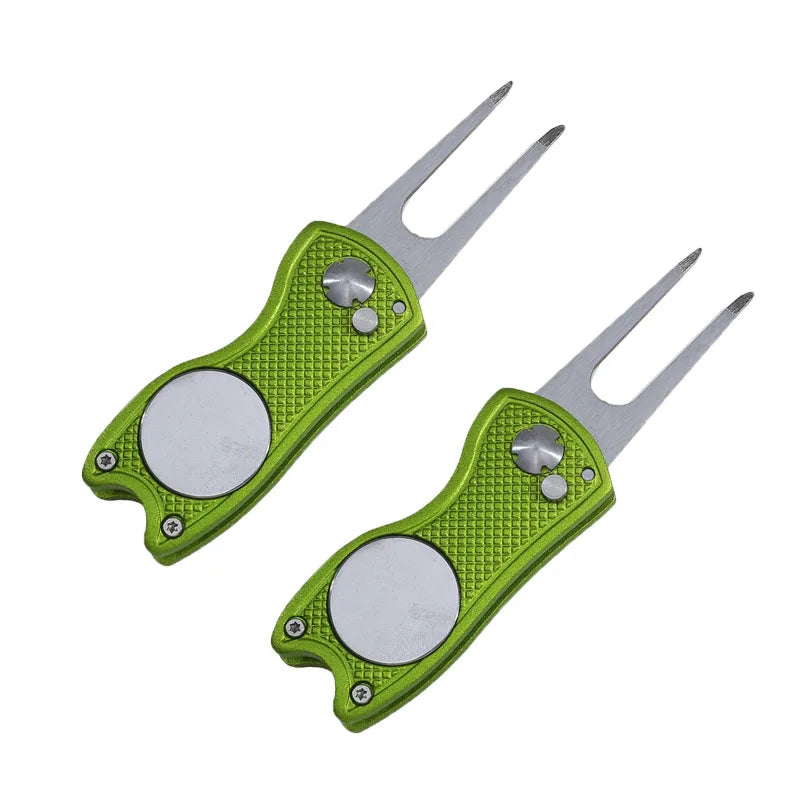 Foldable Golf Divot Repair Tool
