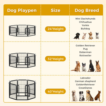 Foldable Metal Pet Fence