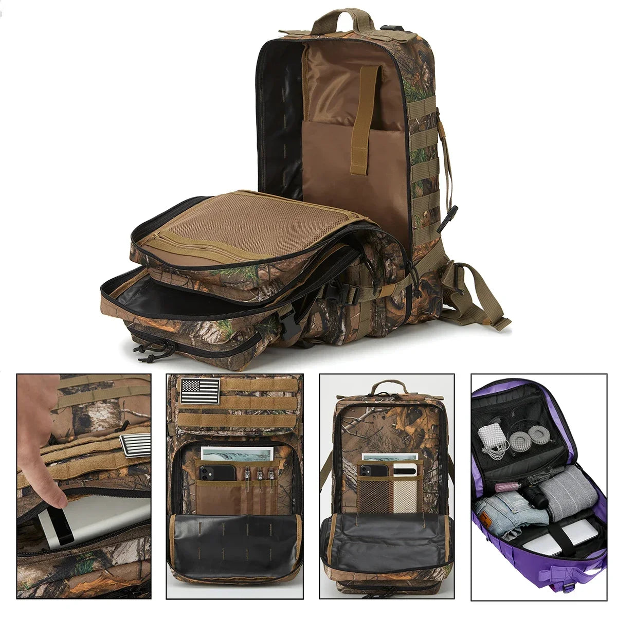 45L Hunting Outdoor Tactical Backpacks
