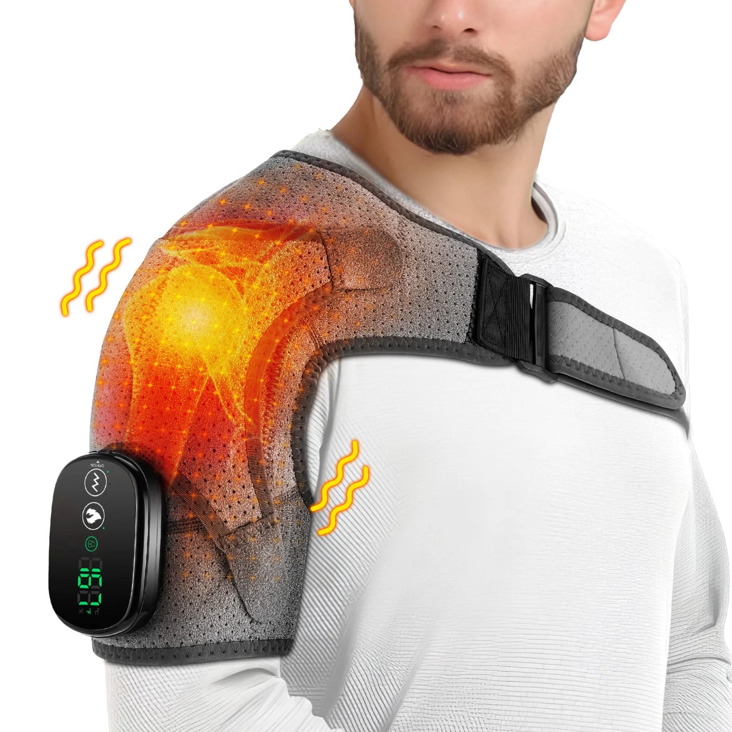 Electric Heating Shoulder  Vibration Massager