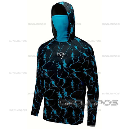 Men's Long Sleeve Fishing Hoodie